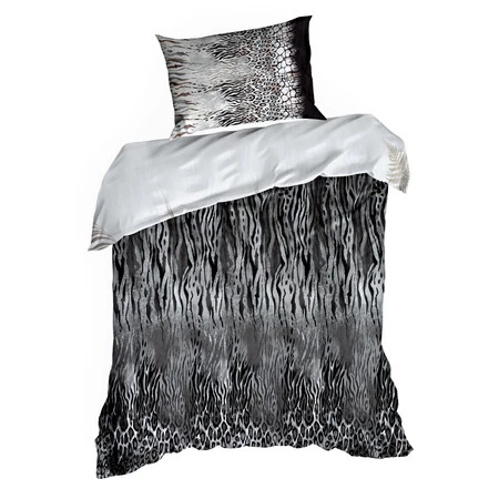 Pościel Eva 17 160 x 200 cm, Stalowy