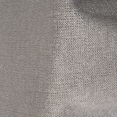 OBRUS STELLA 2 O 180 CM SREBRNY