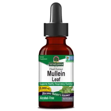 NATURE'S ANSWER Mullein Leaf - Dziewanna (30 ml)