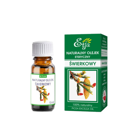  Etja, Olejek Eteryczny Świerkowy, 10ml