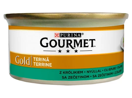 PURINA GOURMET Gold Pasztet Królik 85g