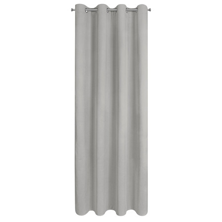 Zasłona gotowa Nita 140 x 250 cm, Stalowy