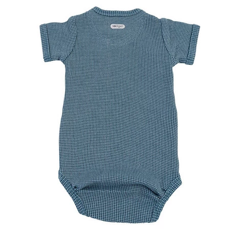 Lodger Body kopertowe niemowlęce krótki rękaw bawełniane niebieskie Ciumbelle Dragonfly r. 62
