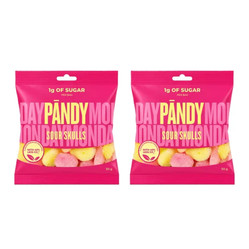 Zestaw: 2x Big Nature Żelki Pandy Sour Skulls 50g