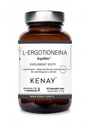 KENAY L-ergotioneina ErgoElite na wsparcie ochrony komórek przed stresem oksydacyjnym 60 kaps.