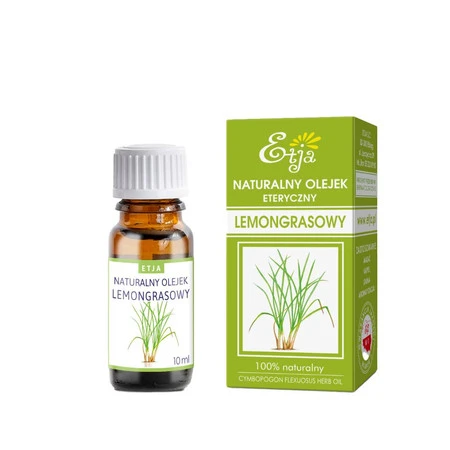Etja, Naturalny olejek eteryczny lemongrasowy, 10 ml