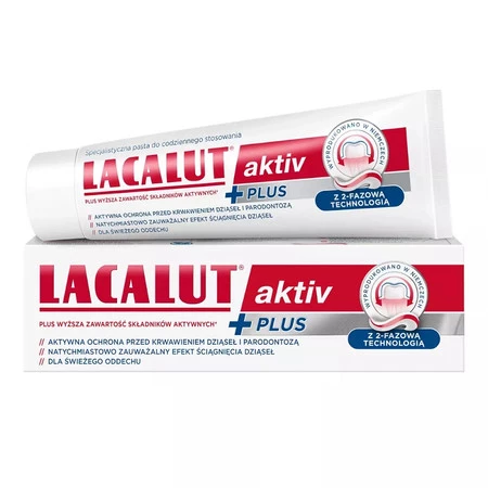 LACALUT AKTIV PLUS Pasta d/zęb. 75ml