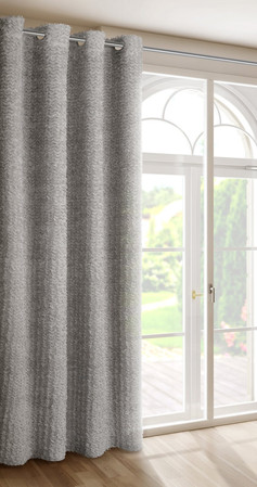 ZASŁONA GOTOWA TIFFANY 135 X 250 CM SREBRNY