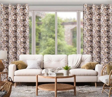 ZASŁONA GOTOWA SIMONA 140 X 250 CM BEŻOWY