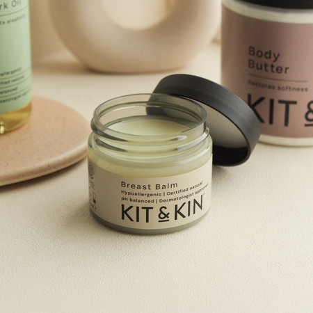 Kit & Kin, Nawilżający balsam do brodawek dla mam, Ukojenie oraz odżywienie, 50 ml