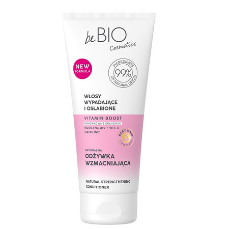 beBIO Baby Hair Complex odżywka do włosów wypadających i osłabionych 200ml