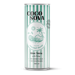 Woda kokosowa z pulpą aloesową 320 ml