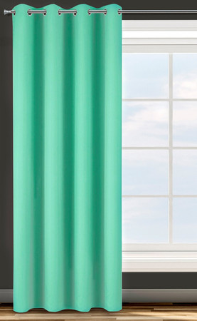 ZASŁONA GOTOWA D91 ADORE 140 X 250 CM MIĘTOWY