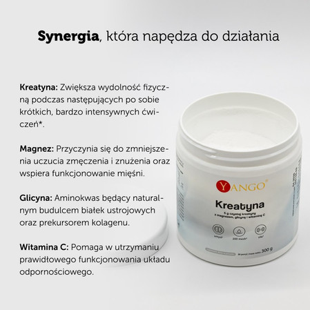 Yango Kreatyna Monohydrat 300 g