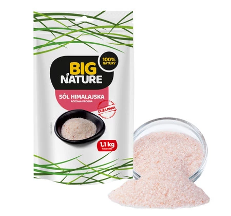 Big Nature Sól Himalajska różowa drobna 1,1  kg