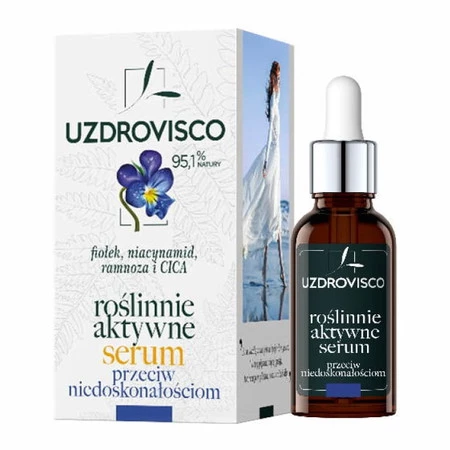 Uzdrovisco Roślinnie Aktywne Serum Fiołek 30ml