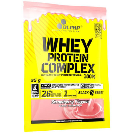 Olimp Whey Protein Complex 100% 35 g smak truskawka