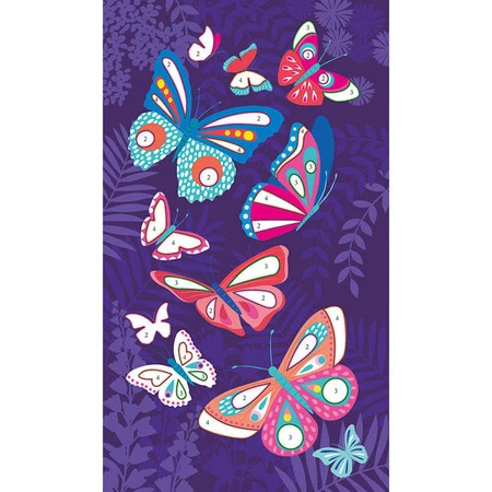 Janod Zestaw kreatywny Fluorescencyjny piasek Motyle 6+