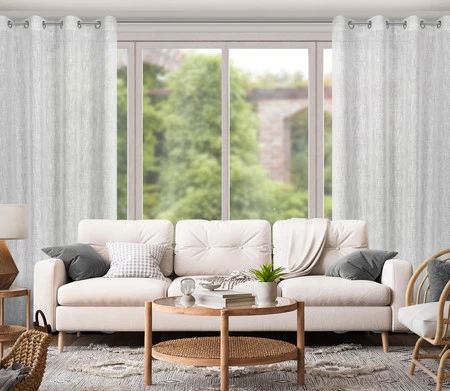 ZASŁONA GOTOWA AGNES 140 X 250 CM BIAŁY