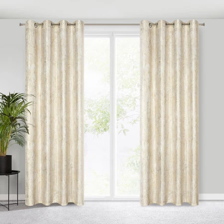 ZASŁONA GOTOWA MALIA 140 X 250 CM KREMOWY