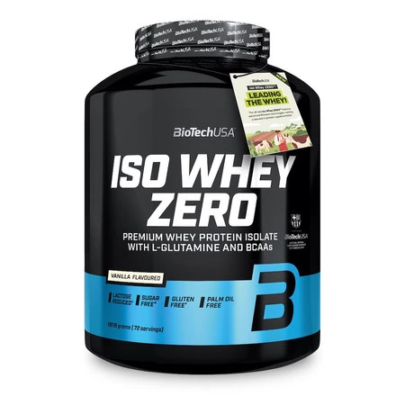 BioTech USA Iso Whey 1816 g lactose reduced o smaku waniliowym