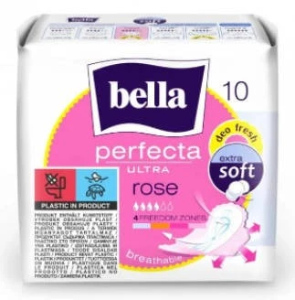 Matopat – BELLA PERFORMANCE ROSE, podpaski – 10 sztuk