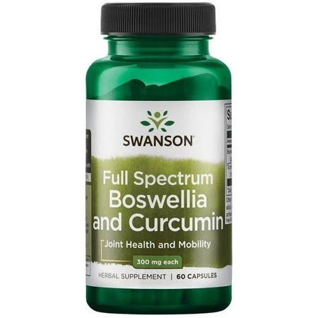 Swanson Fs Boswellia i Kurkuma 60 K