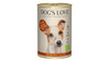 DOG'S LOVE BIO RIND - ekologiczna wołowina z ryżem, cukinią i jabłkiem (400g)