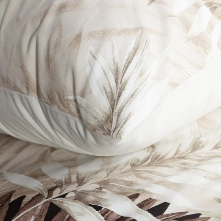 KOMPLET POŚCIELI BAWEŁNIANEJ NESSA 140 X 200 CM BIAŁY