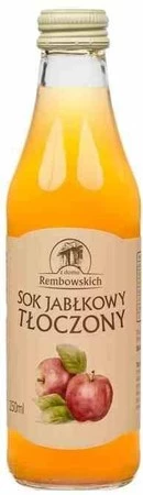 Sok jabłkowy tłoczony 250 ml