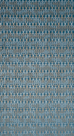 ZASŁONA GOTOWA LAURA 140 X 250 CM NIEBIESKI