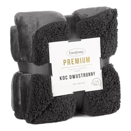 KOC TEDY 170 X 210 CM STALOWY