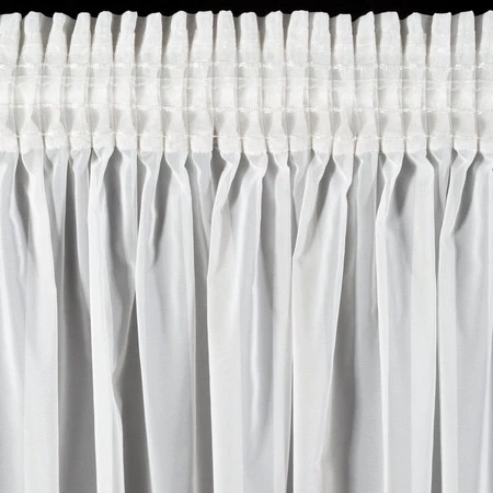 FIRANA GOTOWA MISSY NA TAŚMIE 140 X 270 CM BIAŁY