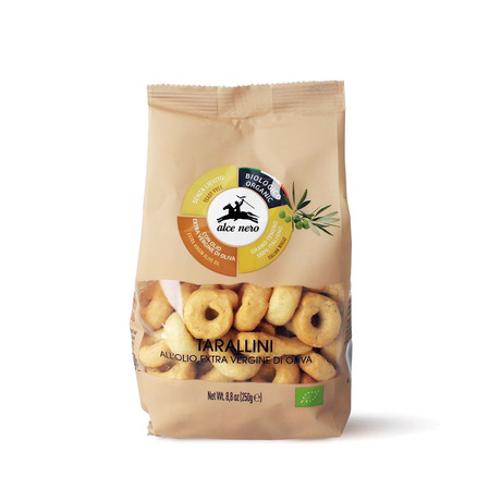 Tarallini z Oliwą z Oliwek Extra Virgin BIO 250 g