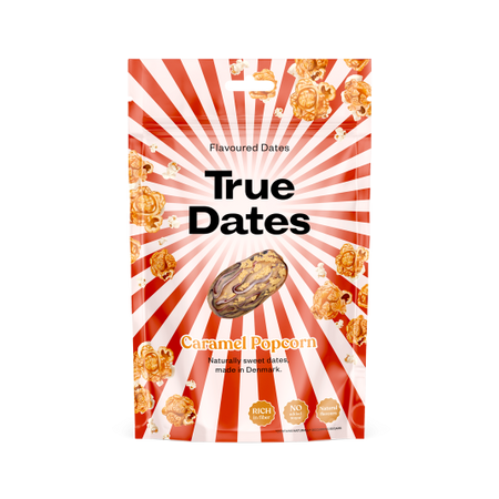 True Dates Caramel Popcorn daktyle o smaku karmelowego popcornu 100g