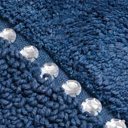 DYWANIK ŁAZIENKOWY CHIC 50 X 70 CM GRANATOWY