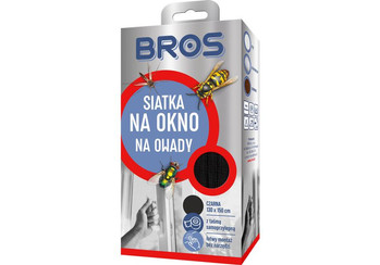BROS siatka na okno 130x150 kolor czarny