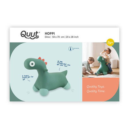 QUUT Skoczek Hoppi Dino Garden green