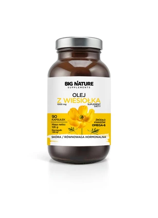 Big Nature Olej z wiesiołka 90 kaps.