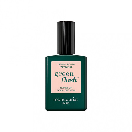 Green Flash Nail Polish lakier do paznokci Pastel Pink 15ml