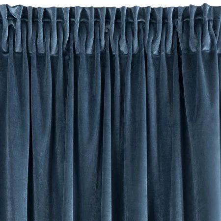 ZASŁONA GOTOWA VILLA NA TAŚMIE 140 X 270 CM GRANATOWY