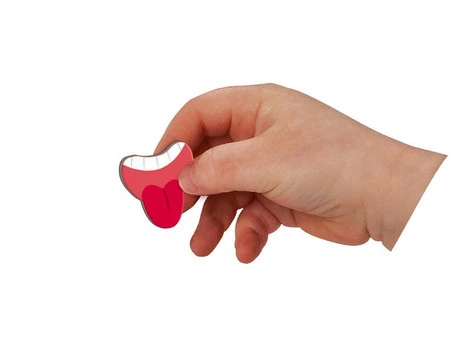 Janod Magnetyczna układanka Śmieszne buzie Dziewczynka Magnetibook