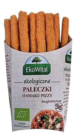 Pałeczki o smaku pizzy BEZGL. BIO 60 g