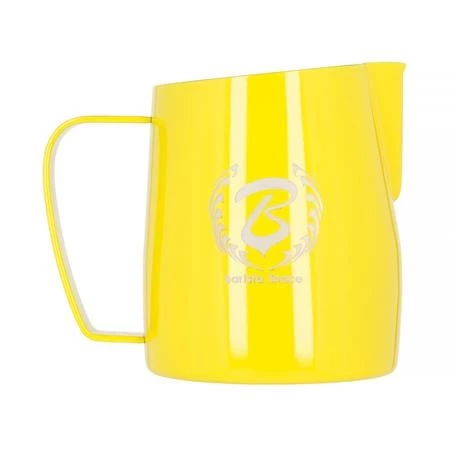 Barista Space - Dzbanek do mleka Teflon Yellow 450 ml