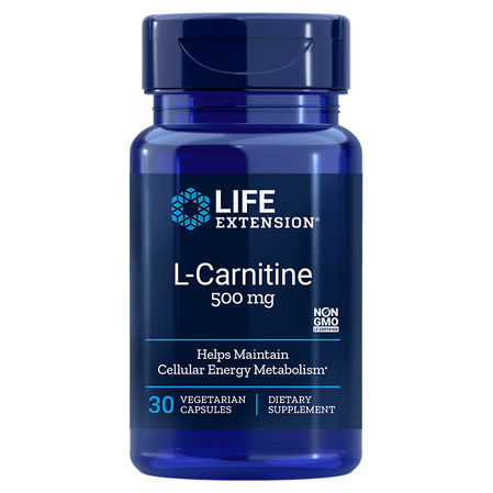 Life Extension L-Karnityna na wsparcie utraty wagi 30 kaps.