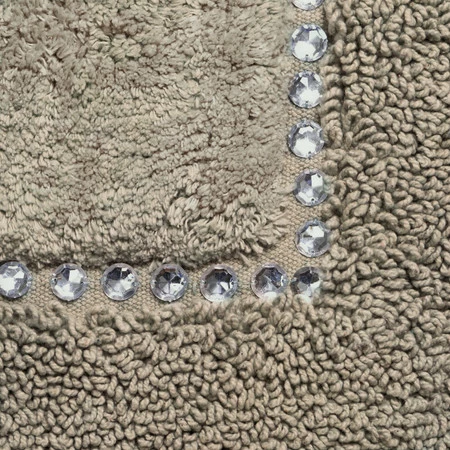 DYWANIK ŁAZIENKOWY CHIC 60 X 90 CM SZARY