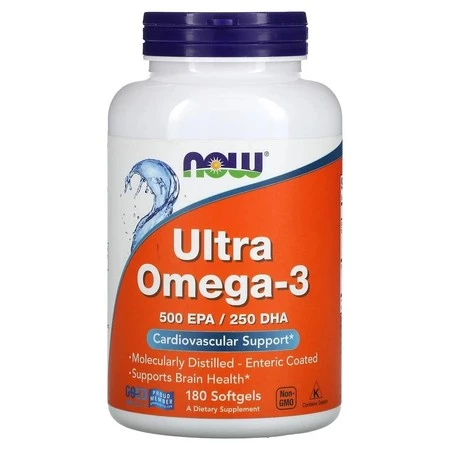 ULTRA OMEGA-3 1000 mg (500 mg EPA i 250 mg DHA) 180 kapsułek miękkich