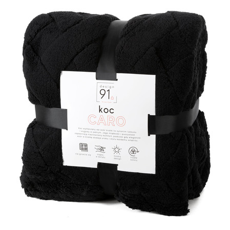 KOC D91 CARO 70 X 160 CM CZARNY