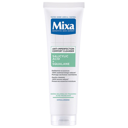 Comfort Cleanser żel oczyszczający do twarzy przeciw niedoskonałościom Kwas salicylowy + Skwalan 150ml