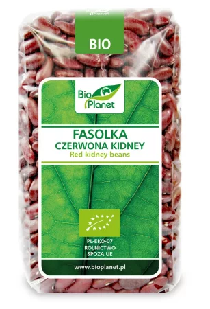 BIO PLANET FASOLKA CZERWONA KIDNEY BIO 500 g